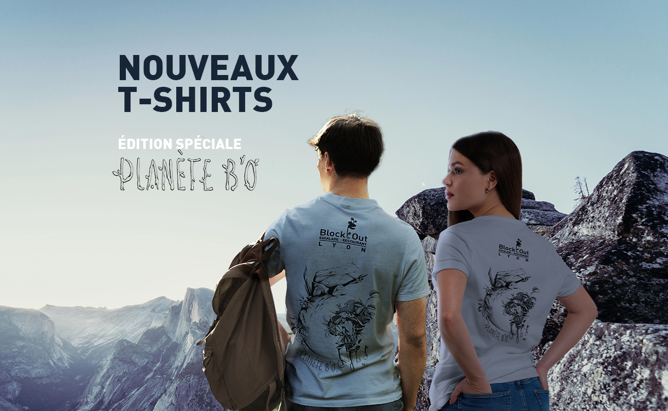 Edition Limitée : Nouvelle collection T-shirt Block'Out !
